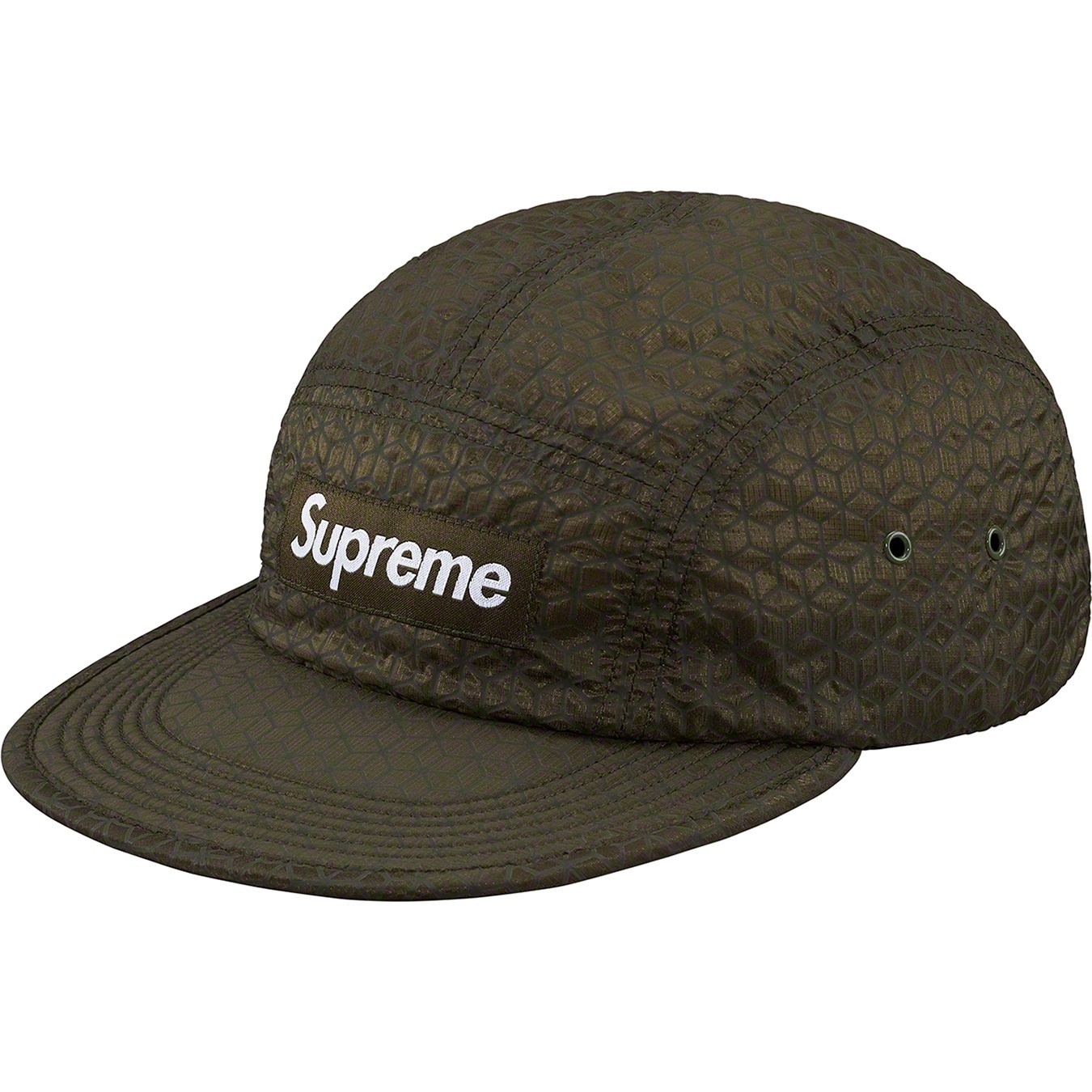 Geometric Ripstop Camp Cap view 4